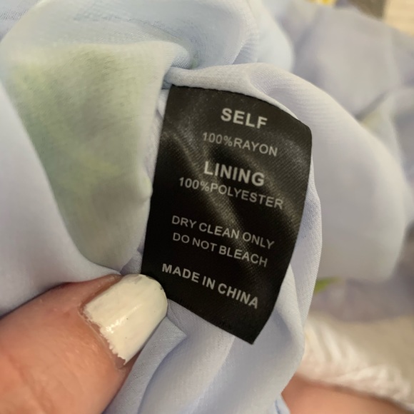 Cynthia Rowley Tayla Floral Mini Ruffle Dress 4 - Picture 15 of 16